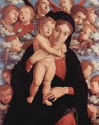 Maria mit Kind und Engeln Andrea Mantegna